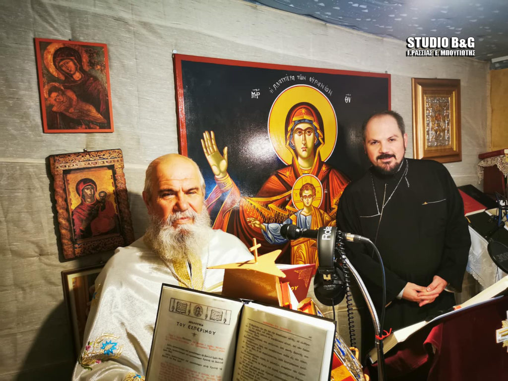 Ο Εσπερινός της Αγίας Άννης στην Νέα Κίο Αργολίδος