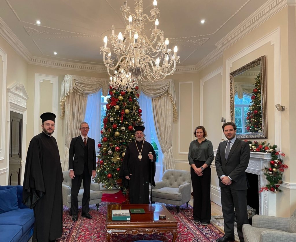 Meeting of Archbishop Nikitas with the Special Advisor to the Prime Minister for Faith Communities