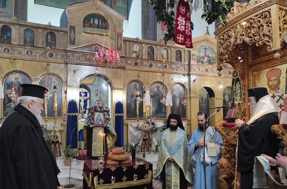 Εορτάστηκε ο Άγιος Πορφύριος στη γενέτειρά του