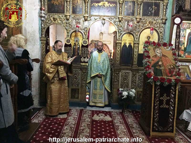 Празник Свете Варваре и Светог Јована Дамаскина у Јерусалимској Патријаршији