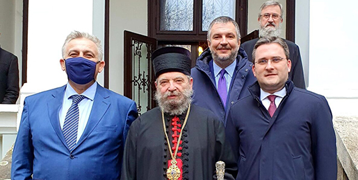 Министар Селаковић у посети Будимској епархији