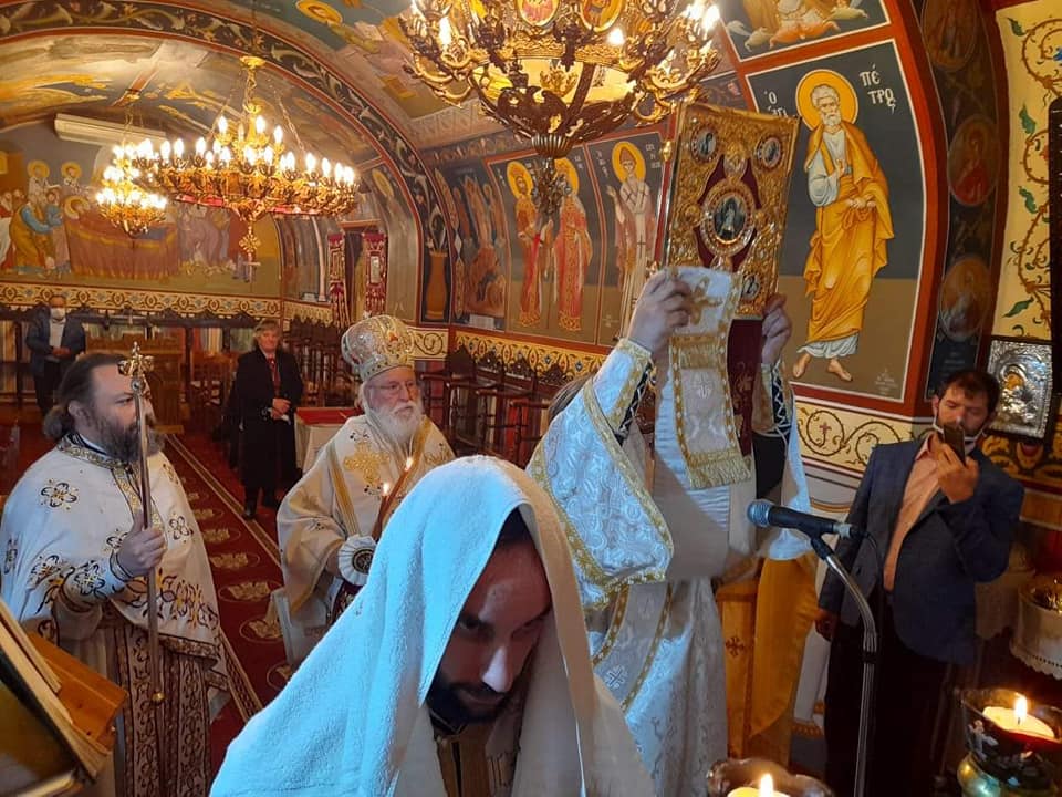 Χειροτονία Διακόνου στην Κανδήλα Μαντινείας