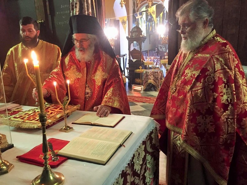 Ο εορτασμός του Αγίου Στεφάνου στην Ι. Μητρόπολη Λέρου