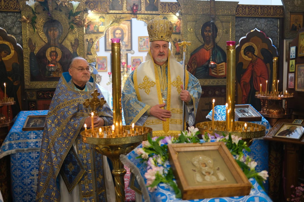 Η πανήγυρις της Πλατυτέρας των Ουρανών στο Παρίσι