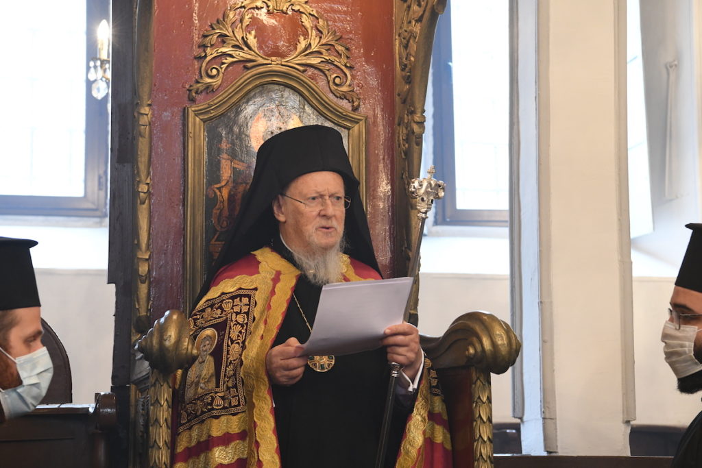 Οικ. Πατριάρχης: “Δεν θα απεμπολήσουμε την ιερά παρακαταθήκη και την καθαγιασμένη κληρονομία των πατέρων μας, αλλά θα παραμείνουμε εδραίοι”