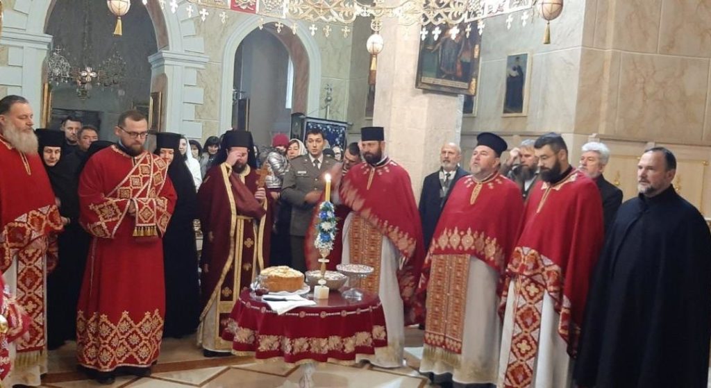 Молитвени спомен Светог цара Урoша у манастиру Јазак