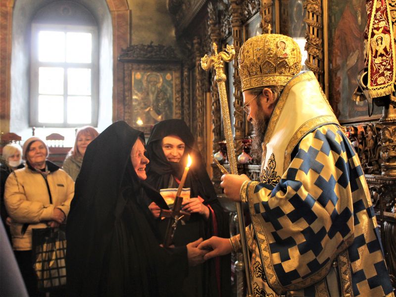 Монашеско пострижение в Самоковския манастир “Покров Богородичен”