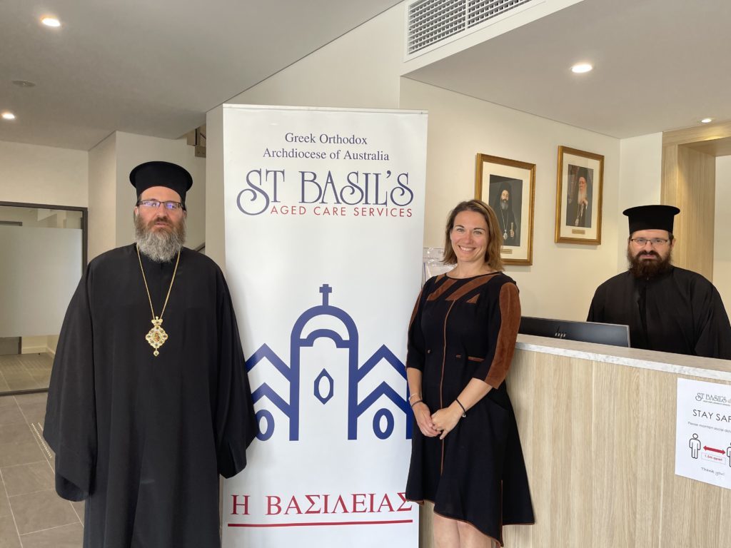 Greece’s consul general in Perth visits Holy Archdiocese of Western Australia