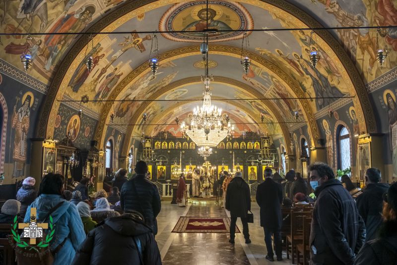 Св. Варвара бе почетена в столичния храм „Преображение Господне“ с архиерейска св. Литургия