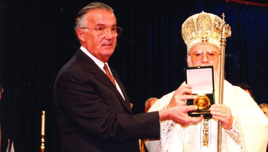 Archbishop of America Elpidophoros issues message on occasion of the passing of US Sen. Paul Sarbanes