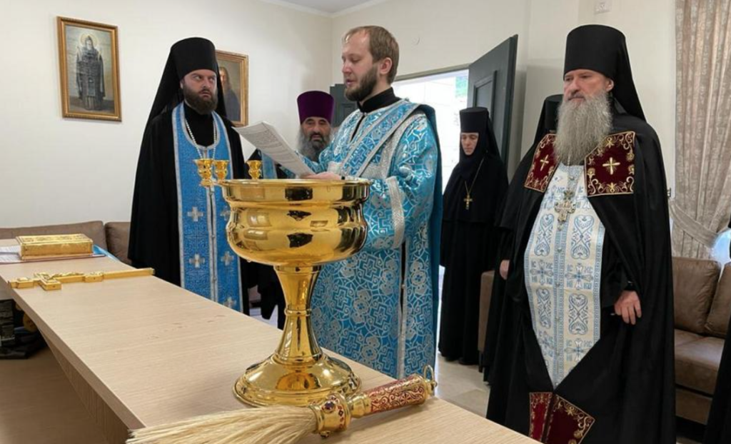 В Горненском монастыре освятили новый паломнический дом