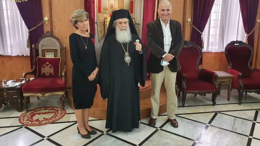 Patriarhia Ierusalimului: Ambasadorul Greciei În Israel În Vizită La Patriarhie