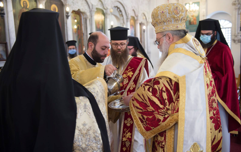 جورج النصر شماساً باسم دميان