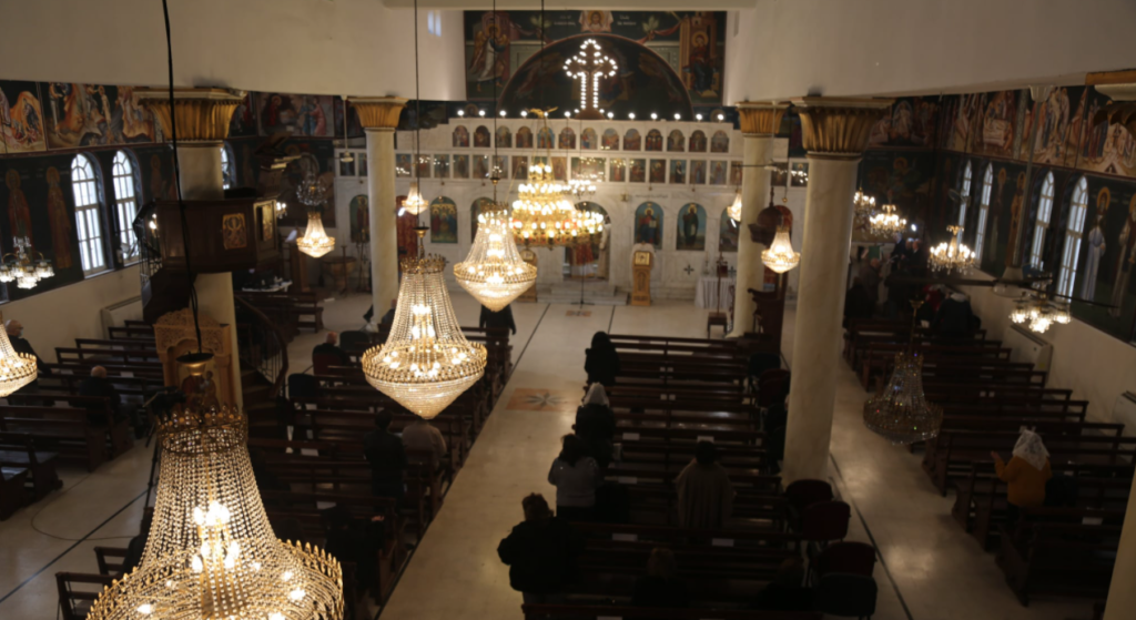 صاحب السيادة المطران خريستوفوروس يترأس خدمة القداس الإلهي في كنيسة تجلي المخلص – البلد