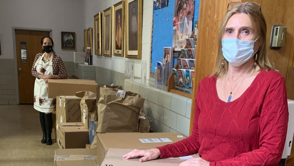 Annunciation Cathedral, Baltimore MD helps Weekend Backpacks for Kids