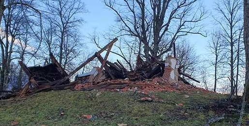 Κροατία: Καταστράφηκε ολοσχερώς Ναός 200 ετών