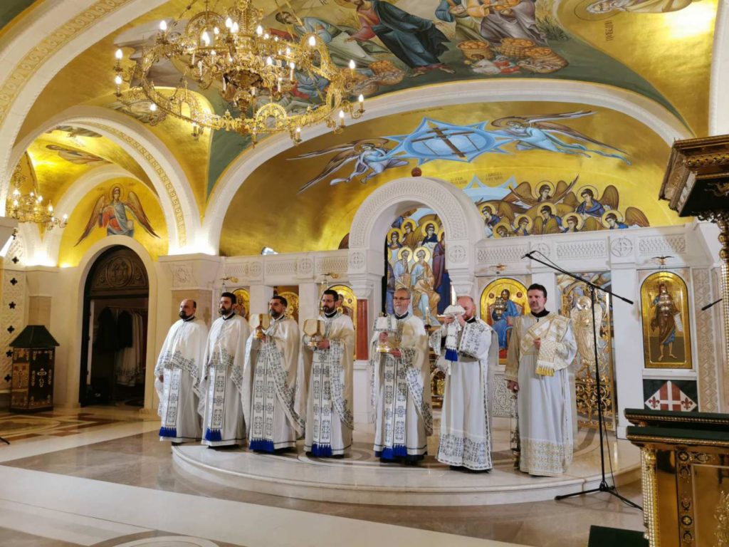 Празник Ваведења Богородичиног у храму Светог Саве