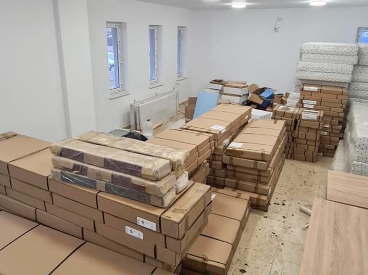 Aşezământul pentru copii abandonaţi de la Techirghiol a fost dotat cu mobilier