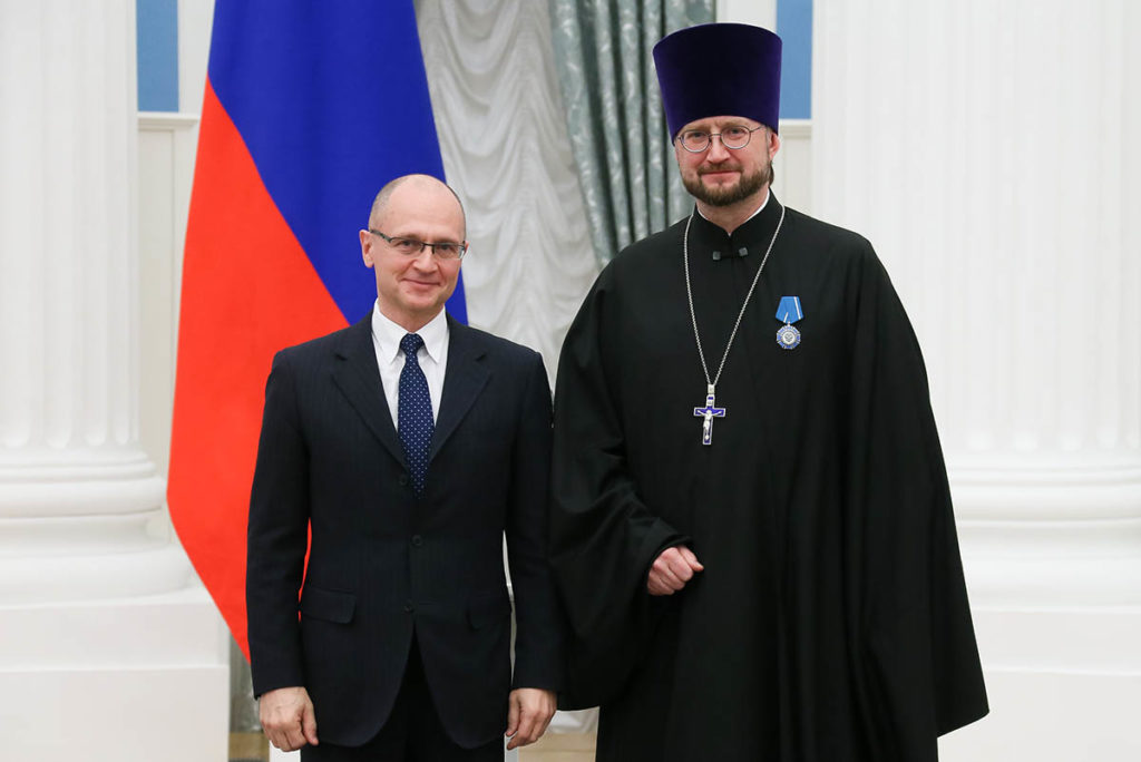 Создатель первого в России детского хосписа протоиерей Александр Ткаченко награжден орденом Почета