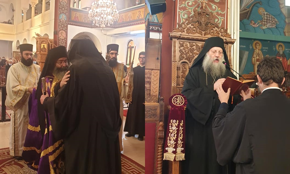 Ευχήθηκαν στον Επίσκοπο Αμαθούντος Νικόλαον (ΦΩΤΟ)