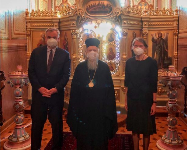 Στο Οικουμενικό Πατριαρχείο ο Γερμανός Πρέσβης 
