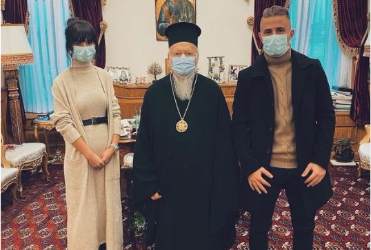Д. Пелкас, всемирно известный футболист, посетил Фанар