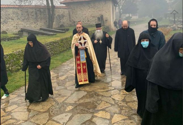 Ο τοποτηρητής του Πατριαρχείου Σερβίας στην Πέγια του Κοσσυφοπεδίου
