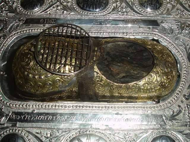 Το άφθαρτο πέλμα της Αγίας Άννας