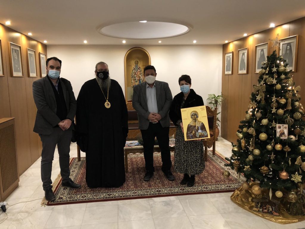 Δώρο απο τους φαρμακοποιούς η εικόνα της Αγίας Αναστάσιας