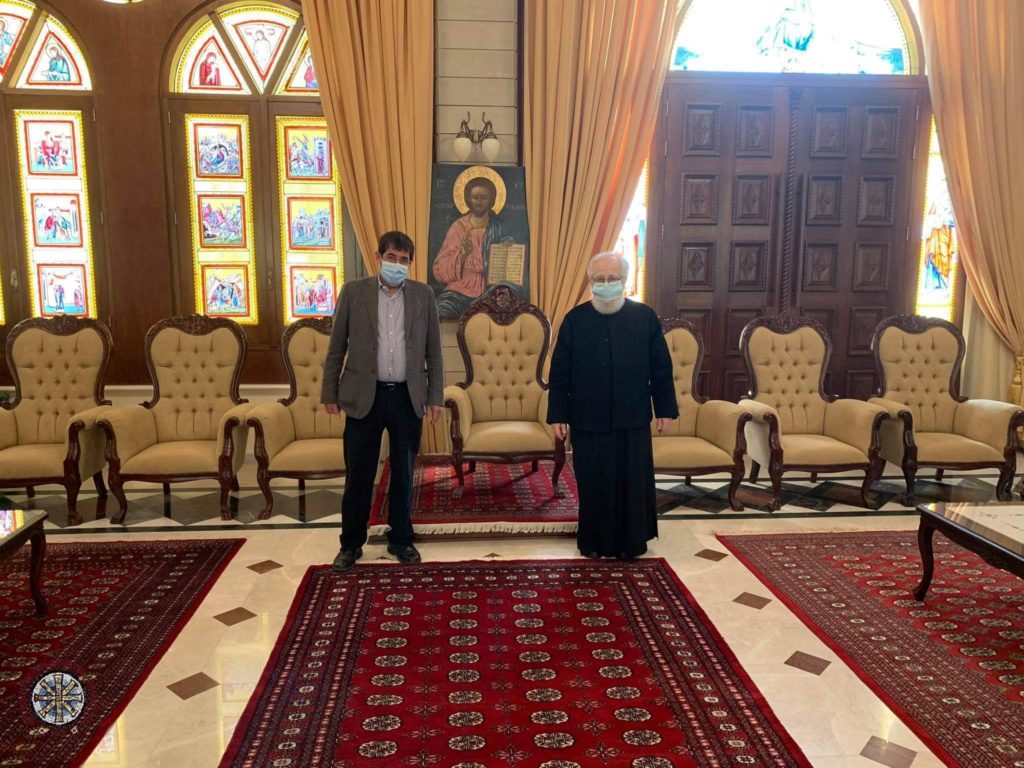 Τον νεοδιορισθέντα βουλευτή ΑΚΕΛ δέχθηκε ο Μητροπολίτης Κωνσταντίας