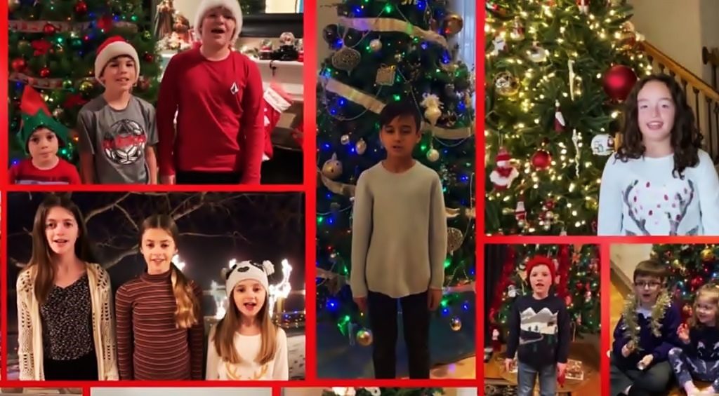 “Τρίγωνα-Κάλαντα” από Ελληνόπουλα από όλον τον κόσμο