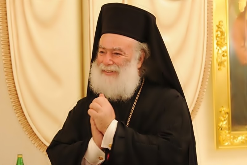 Ευχές σε ολόκληρη τη Γη δια μέσου τηλεοπτικού μήνυματος