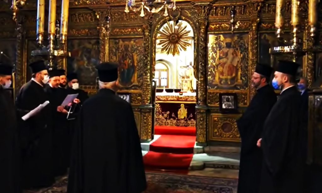 Παραδοσιακά Κάλαντα μέσα στον Πάνσεπτο Πατριαρχικό Ναό