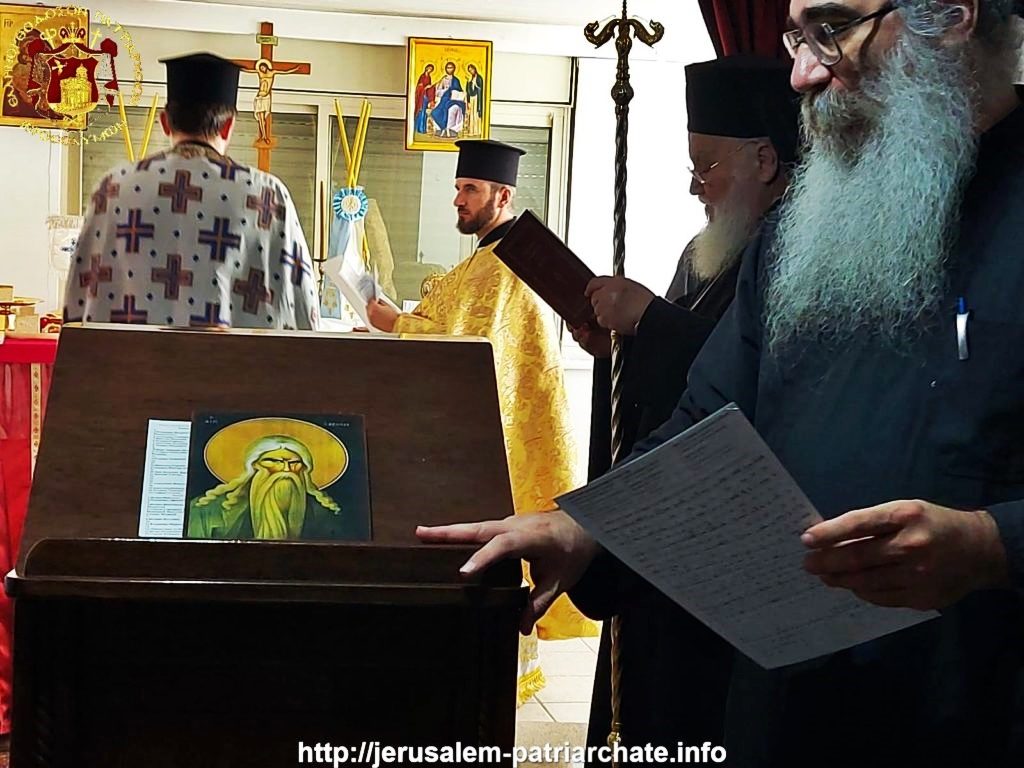 Θεία Λειτουργία στον Ευκτήριο Οίκο του Πατριάρχου Αβραάμ