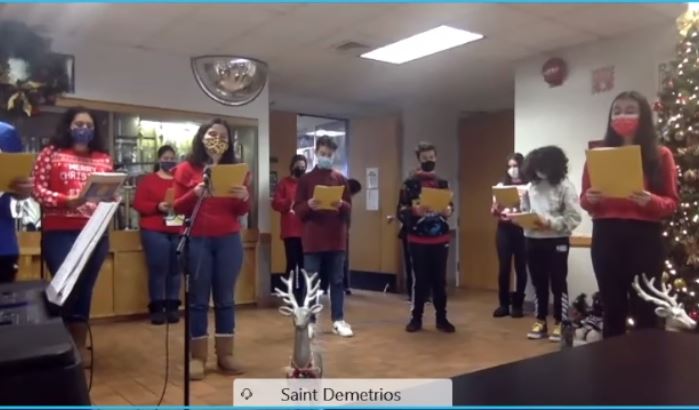 Διαδικτυακά κάλαντα από την Ομογένεια στην υπ. Παιδείας