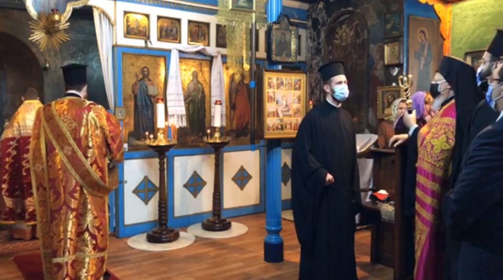 Ο Οικουμενικός Πατριάρχης στο Βατοπαιδινό Μετόχι στον Γαλατά