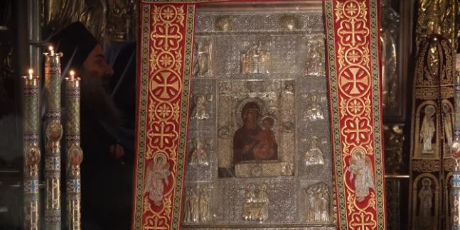 Τα Θεομητορικά εκτυπώματα στην Ι.Μ.Μ. Βατοπαιδίου