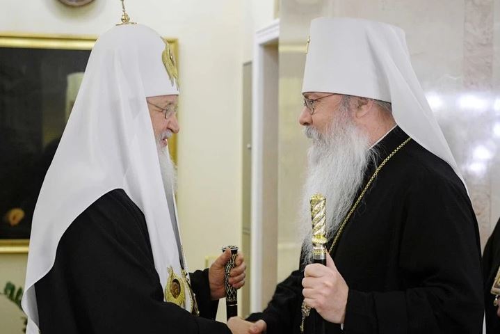 Συνομιλία Πατρ. Μόσχας με τον Μητρ. Τύχωνα