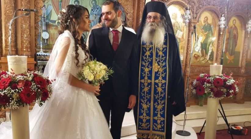 Τίμησαν την επέτειο του γάμου τους με Θεία Λειτουργία