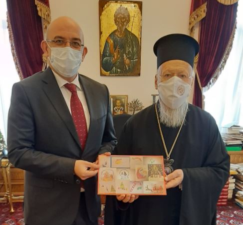 Στον Οικ. Πατριάρχη ο λυκειάρχης της ΠΜΓΣ