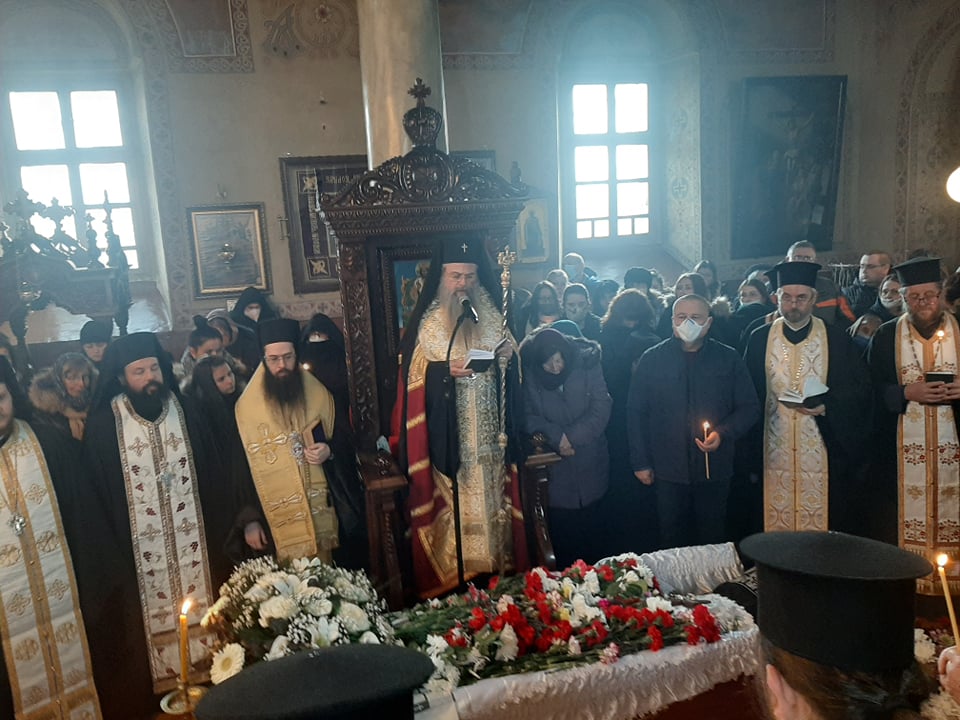 Простихме се с игумения Валентина (Друмева)