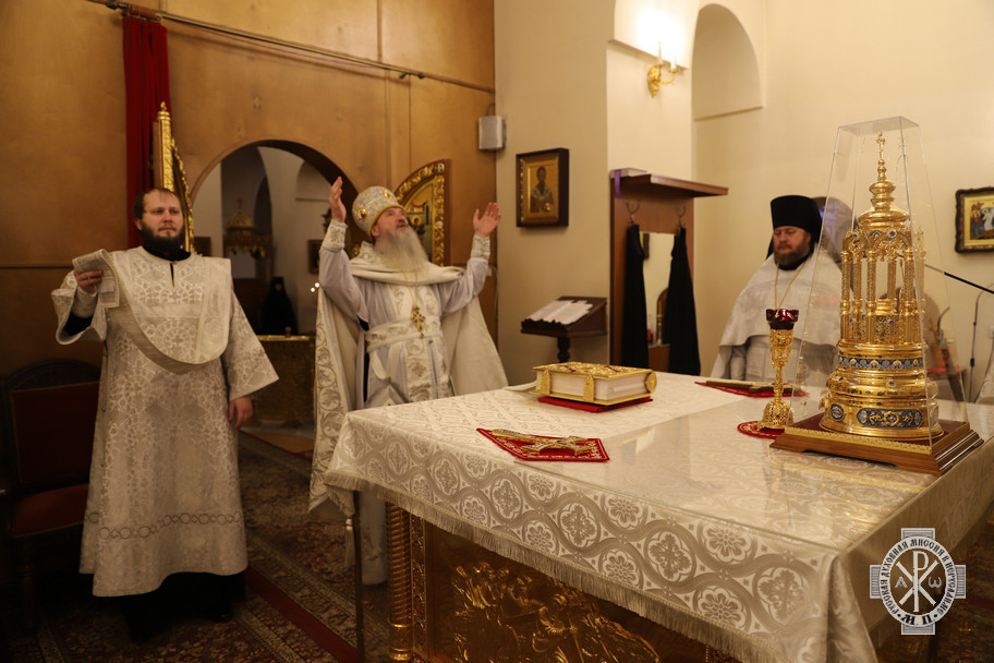 В Горненском монастыре совершили празднование прп. Серафиму Саровскому