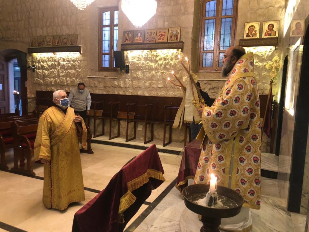 قداس في حلبا لمناسبة عيد ختانة يسوع