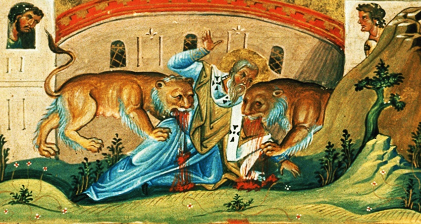 Άγιος Ιγνάτιος: Αυτός που πολέμησε με τα θηρία