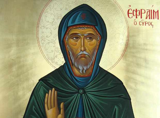 Feast day of Ephraim the Syrian
