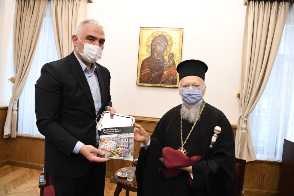 O Τούρκος υπουργός Πολιτισμού στο Οικουμενικό Πατριαρχείο