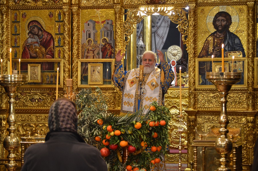 Η εορτή των Θεοφανείων στο Μετόχι του Κύκκου