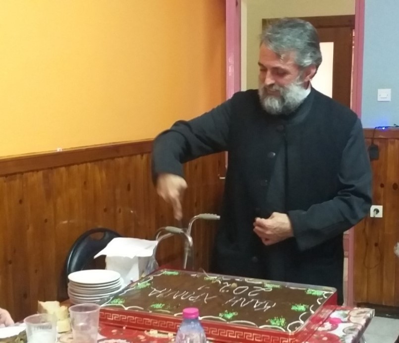 Ο Επίσκοπος Στρατονικείας έκοψε την βασιλόπιτα στο Γηροκομείο Λέρου