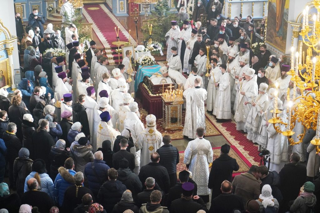 Белорусская Православная Церковь: Митрополит Филарет (Вахромеев) погребен в Жировичском монастыре