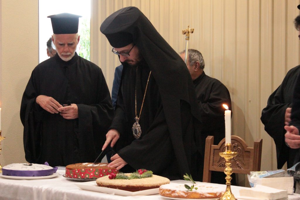 Greek Orthodox Archdiocese of Australia: The Cutting of the Vasilopita for 2021 in Adelaide